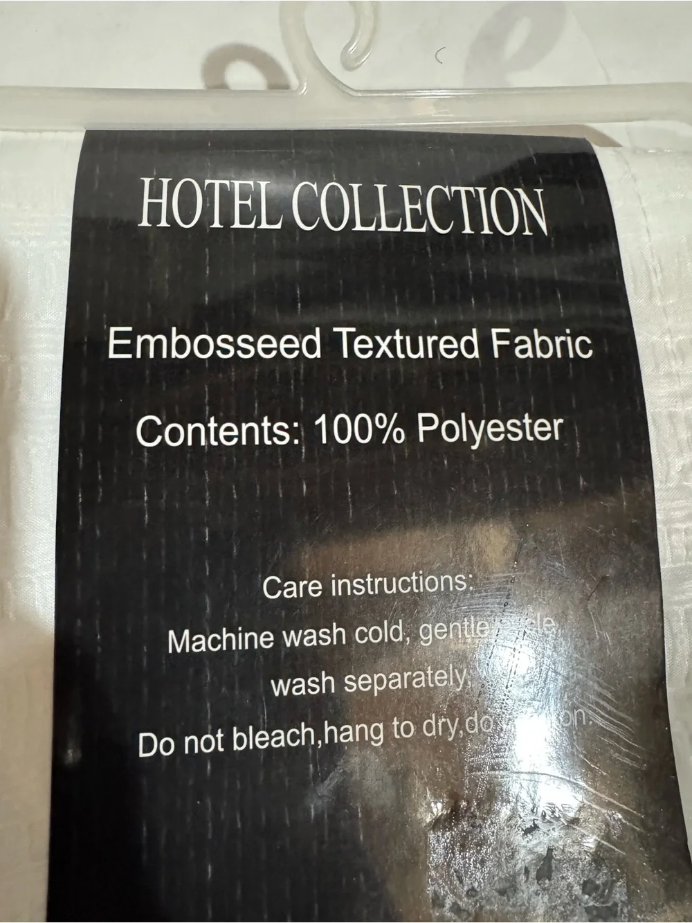 Hotel Collection elegant embossed